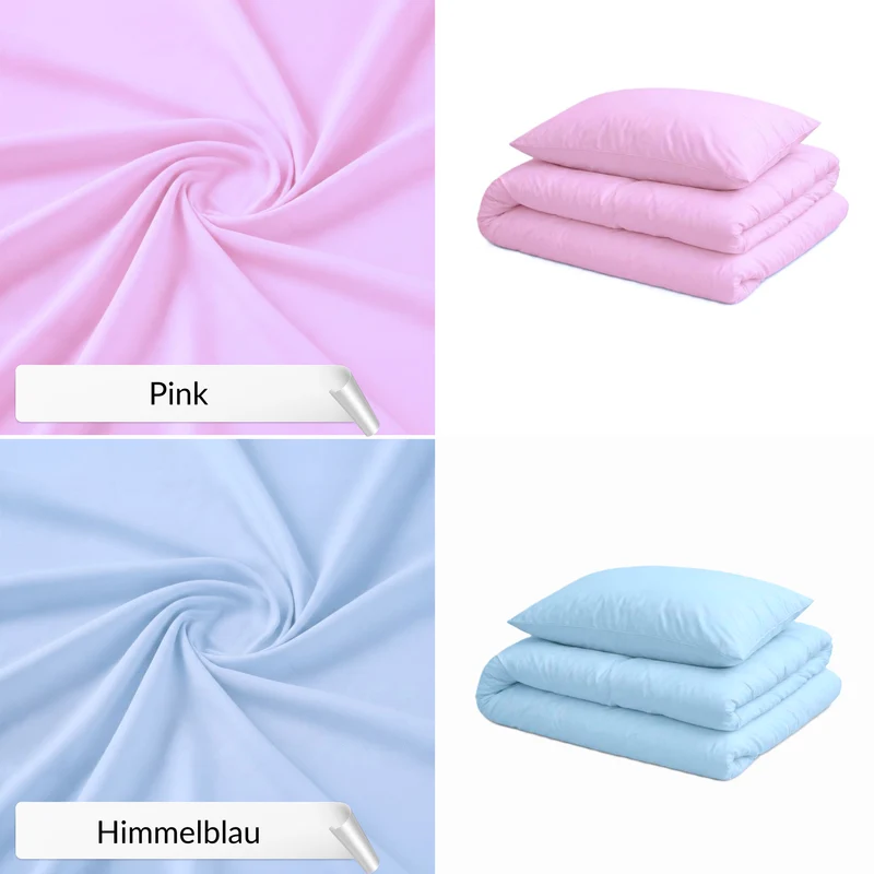 Kinderschlafsack Set | Premium Baumwolle & Samt