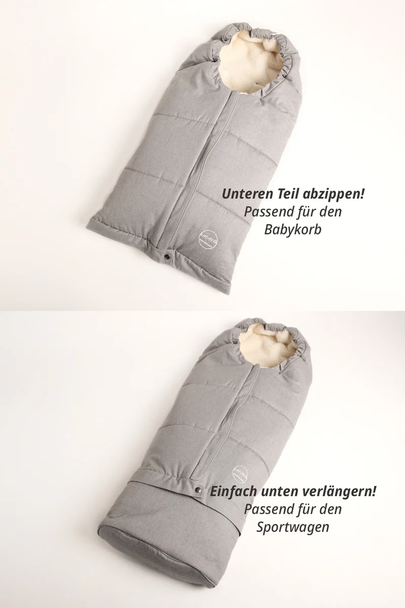 Wollfußsack Emma Set