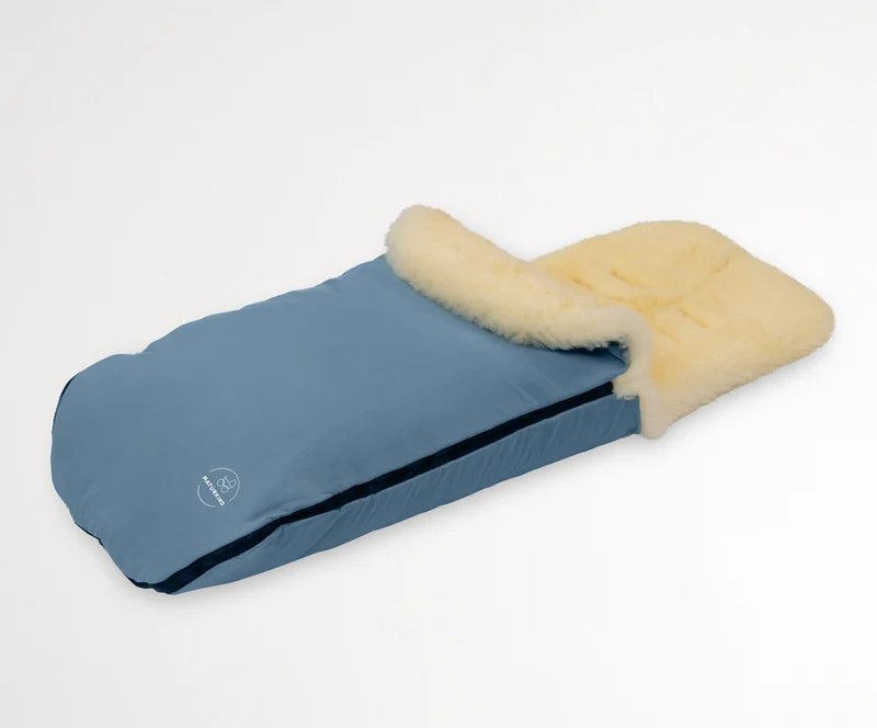 Lammfell Fußsack Emil Slim Set