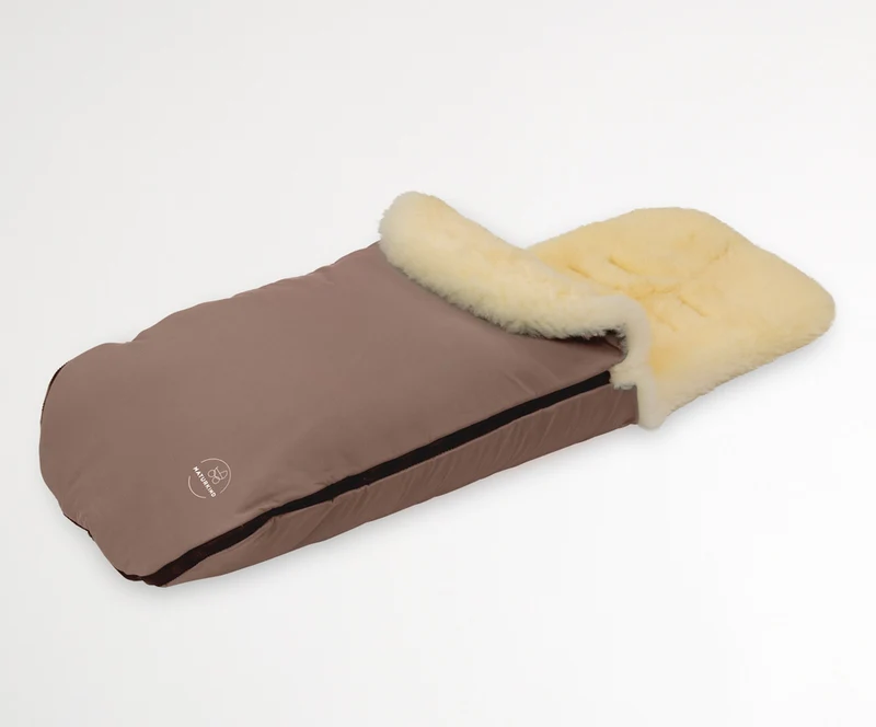 Lammfell Fußsack Emil Slim Set