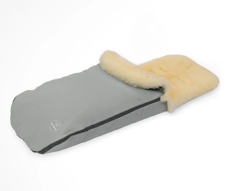 Lammfell Fußsack Emil Slim Set