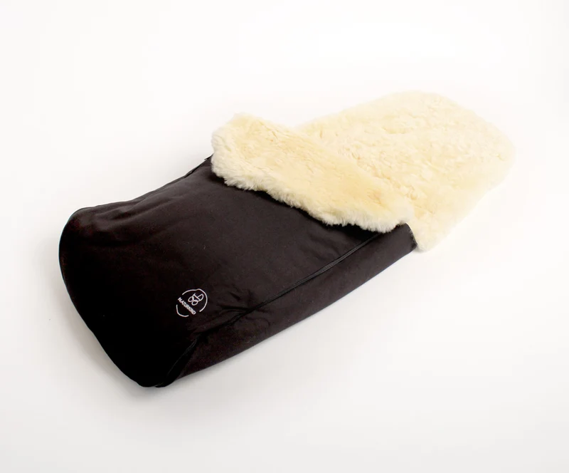 Lammfell Fußsack Emil Slim Set