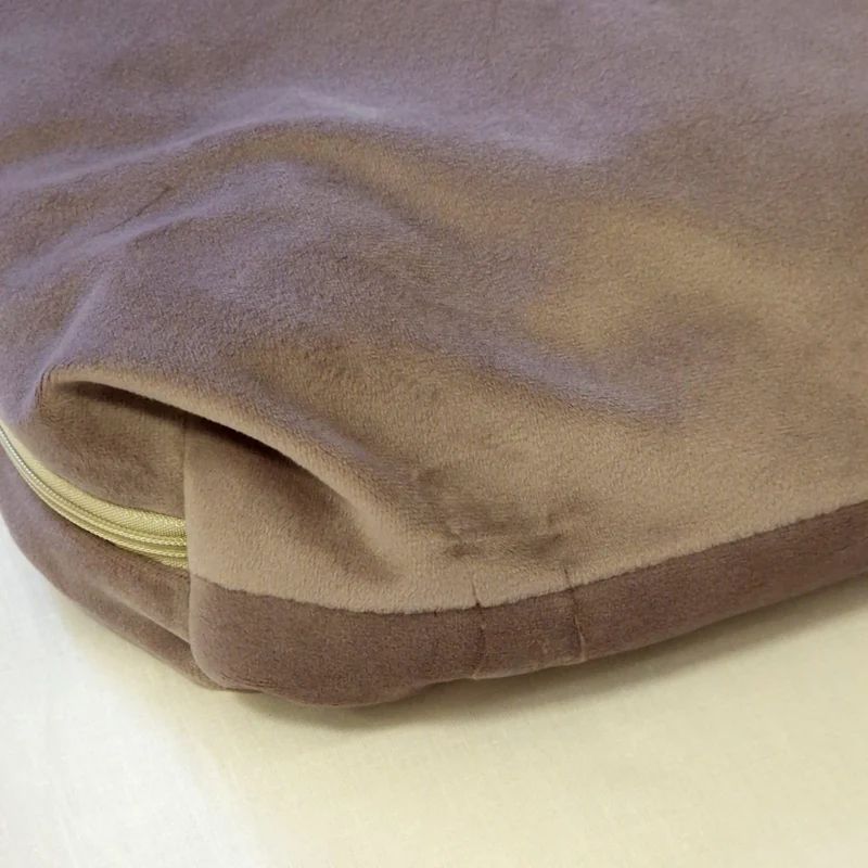Babyschlafsack mit Bärenohren | Premium Baumwolle Retro Schmetterling & Samt Opal | 75 cm | 2,5 TOG