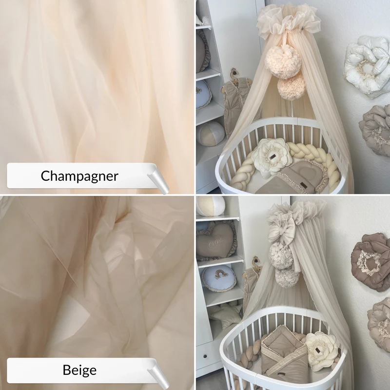 Betthimmel BOHO | Tüll