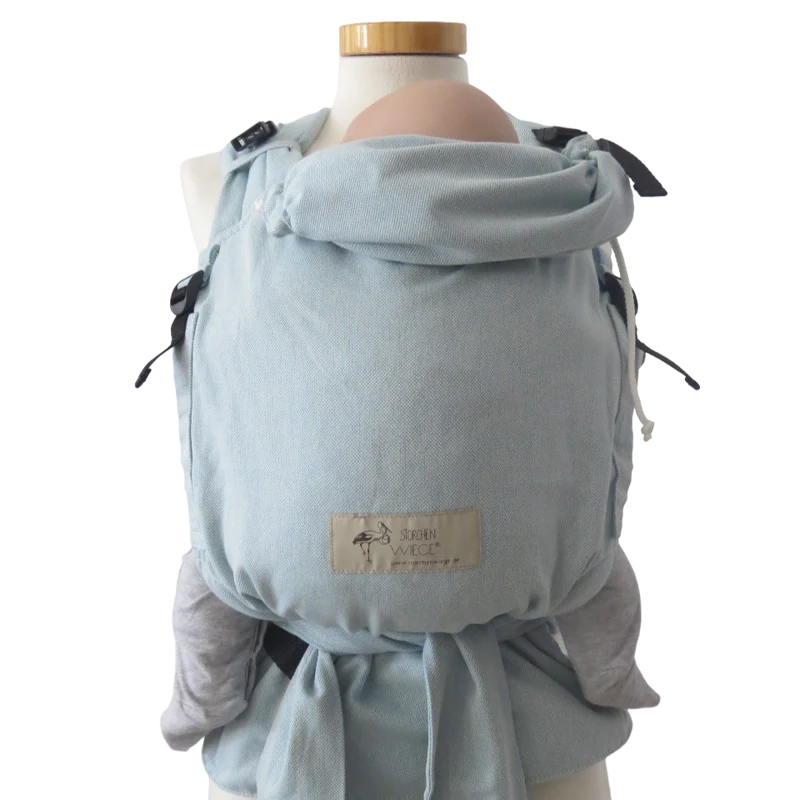Storchenwiege Babycarrier Aqua
