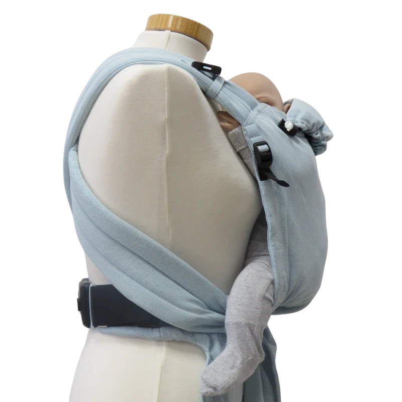 Storchenwiege Babycarrier Aqua