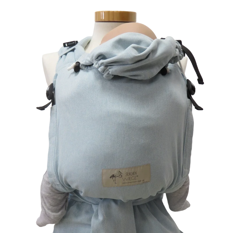 Storchenwiege Babycarrier Aqua