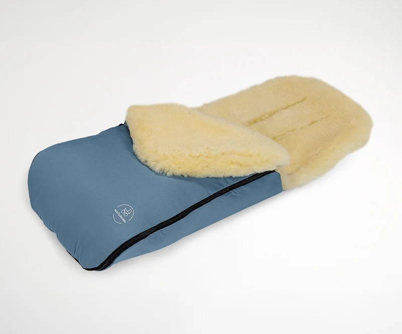 Lammfell Fußsack EMIL Set