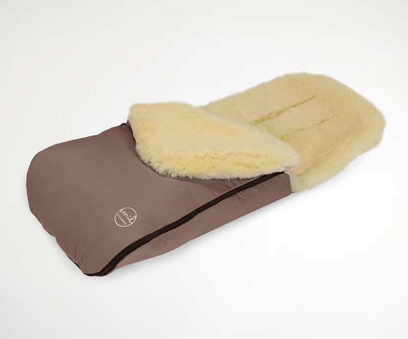 Lammfell Fußsack EMIL Set