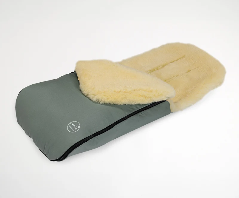 Lammfell Fußsack EMIL Set