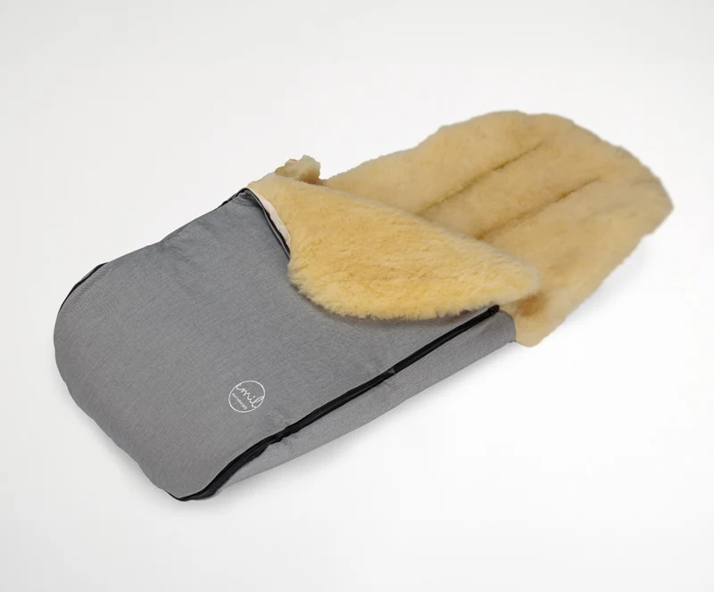 Lammfell Fußsack EMIL Set