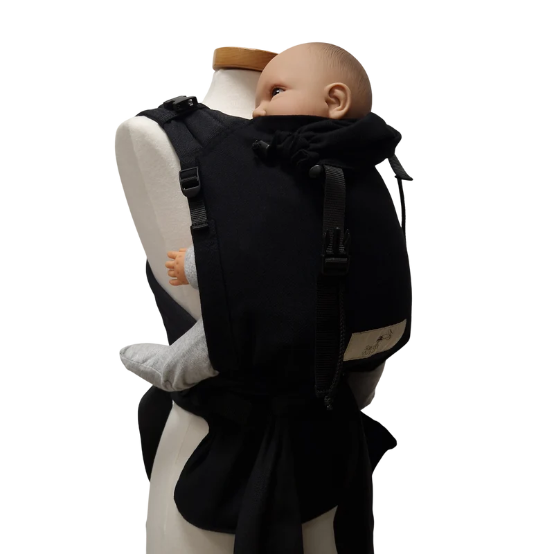 Storchenwiege Babycarrier Schwarz