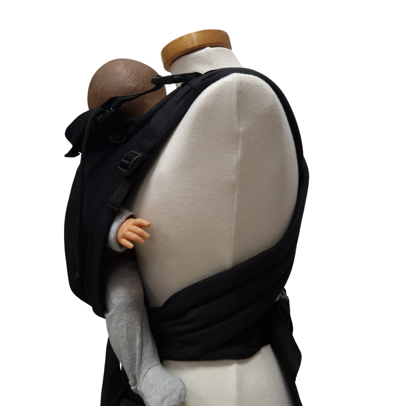 Storchenwiege Babycarrier Schwarz