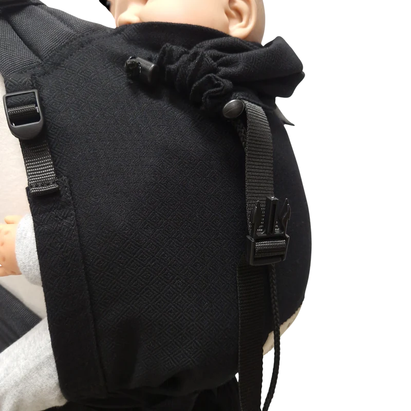 Storchenwiege Babycarrier Schwarz