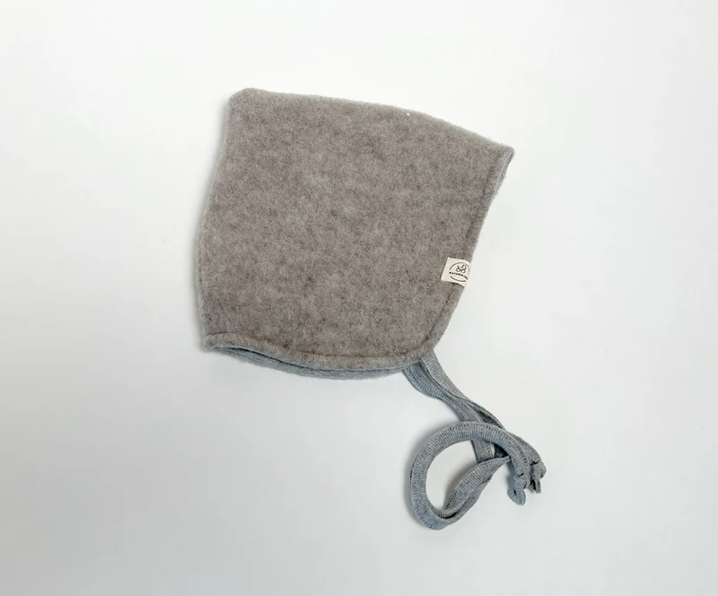 Wollfleece Mütze, GOTS