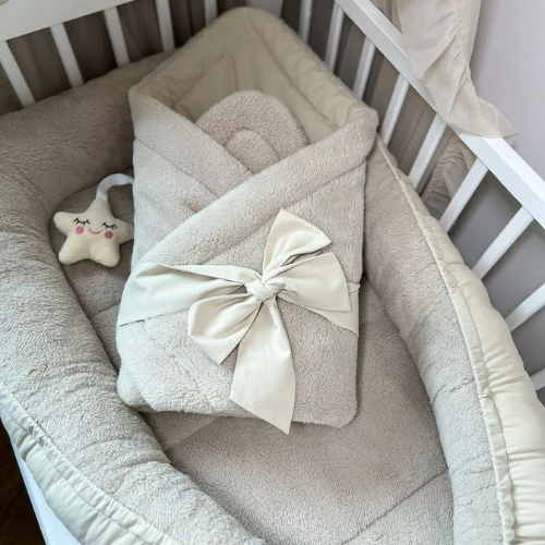 Babyhörnchen "Premium-Linie" | Baumwolle & Teddy-Stoff