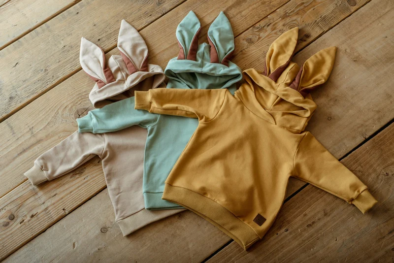 Jogging-Set BUNNY | Premium Sweatshirt-Stoff | Mehrere Farben Gr. 56-116 cm