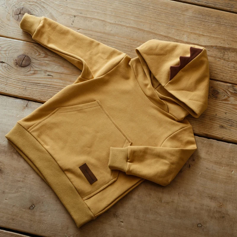 Jogging-Set DINO | Premium Sweatshirt-Stoff einfarbig | Mehrere Farben Gr. 56-116 cm