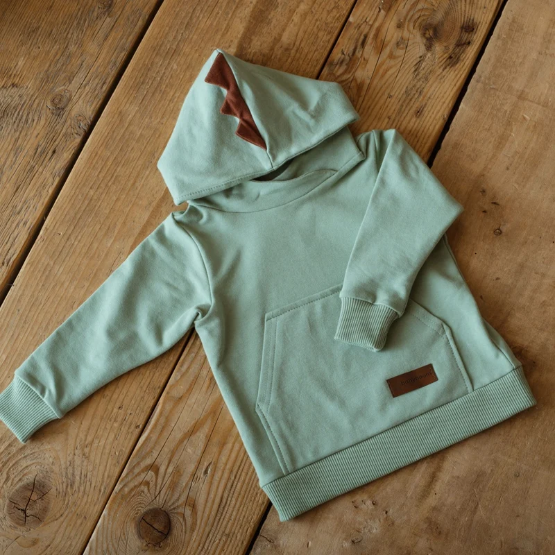 Jogging-Set DINO | Premium Sweatshirt-Stoff einfarbig | Mehrere Farben Gr. 56-116 cm
