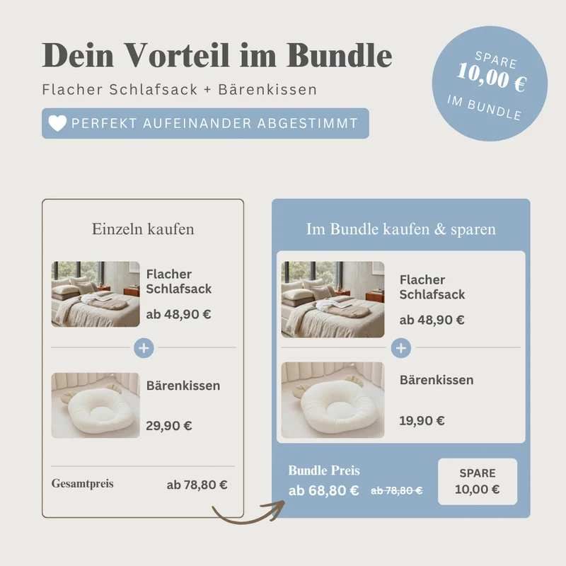 Flacher Schlafsack Etno mit Fransen | Baumwolle