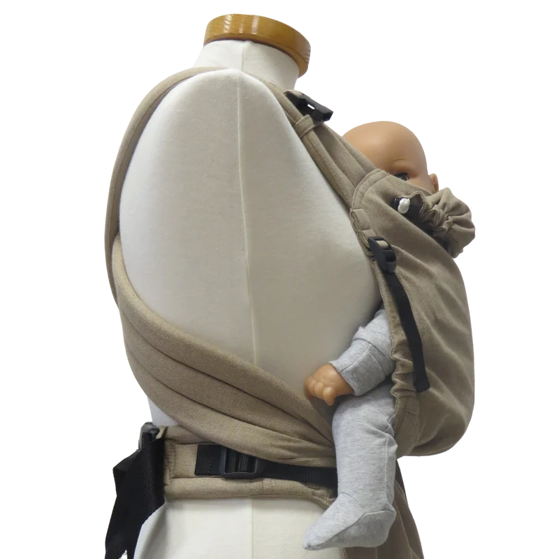 Storchenwiege Babycarrier Sand