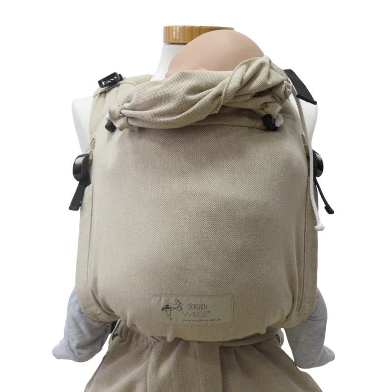 Storchenwiege Babycarrier Natur