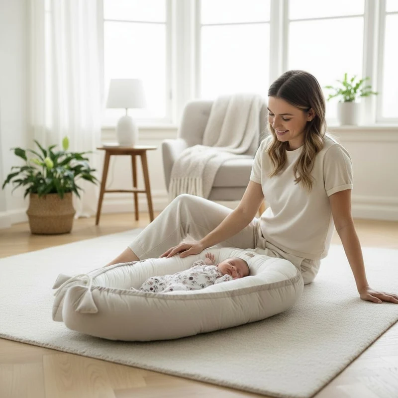 Babynest | Baumwolle & Samt
