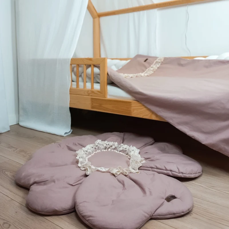 Bettwäsche „Delicious“ mit Spitze & Bommelchen | Baumwolle