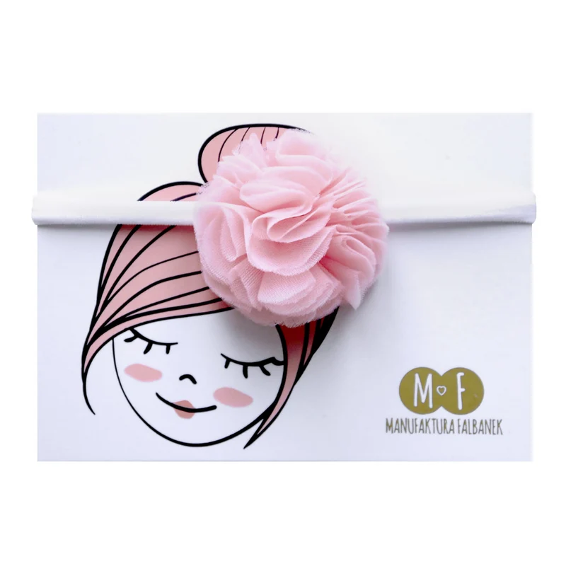 Kopfband mit Bommel aus Tüll | limited edition