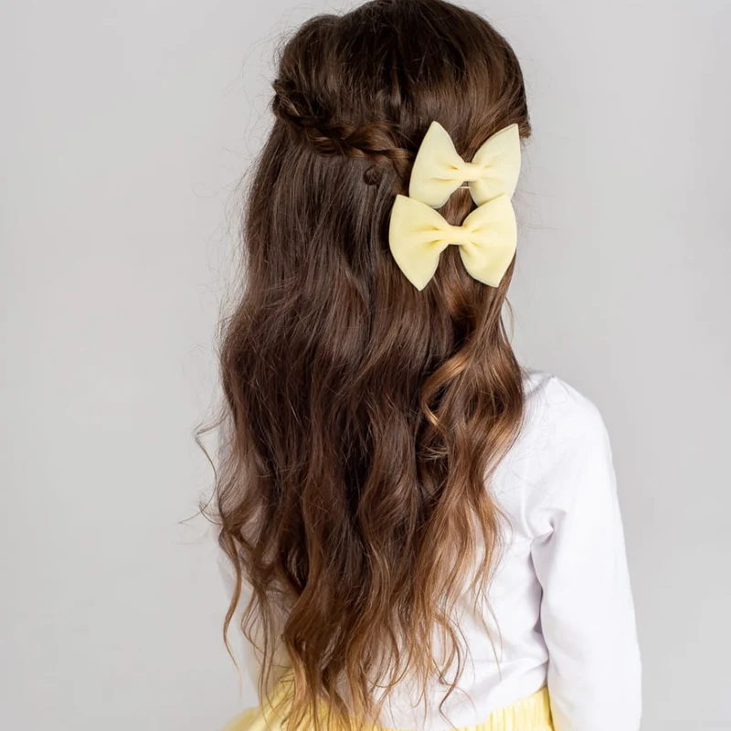 Haarnadel mit Schleife aus Tüll | Mehrere Farben