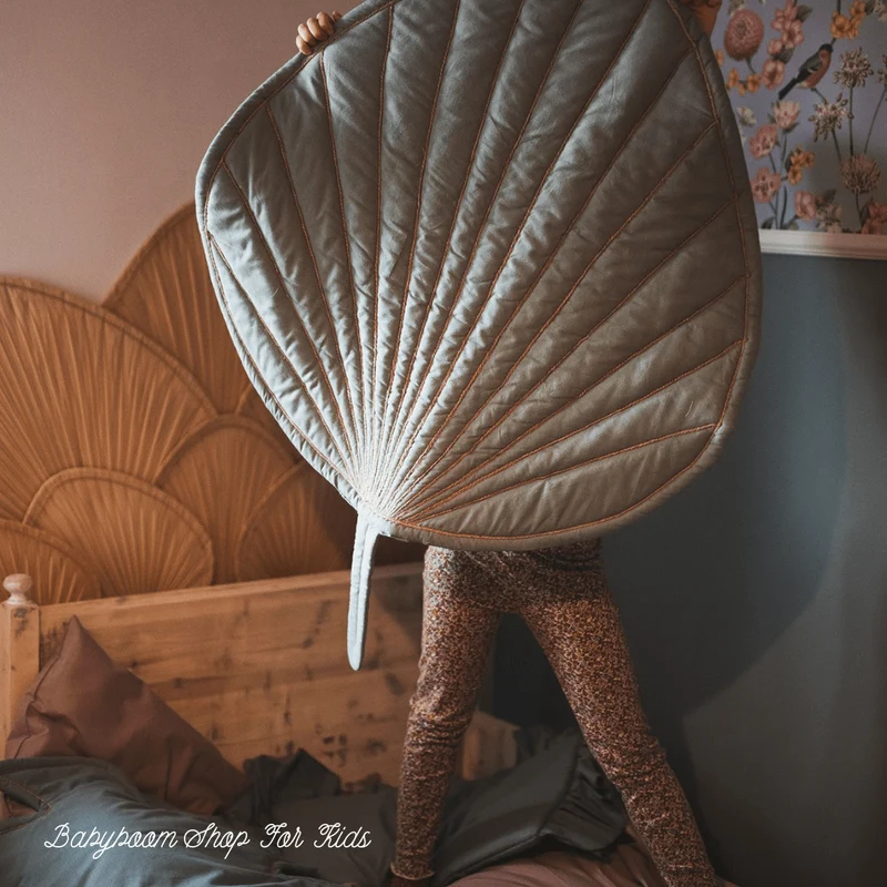 Spielmatte | Krabbeldecke | Dekoration "Palme" | Baumwolle - Gr. L & XL