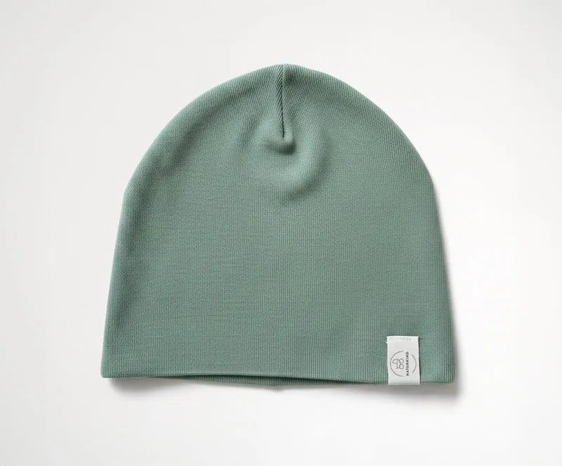 Wolle & Seide Beanie, GOTS
