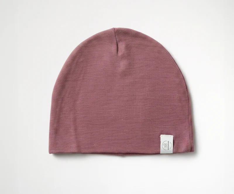 Wolle & Seide Beanie, GOTS