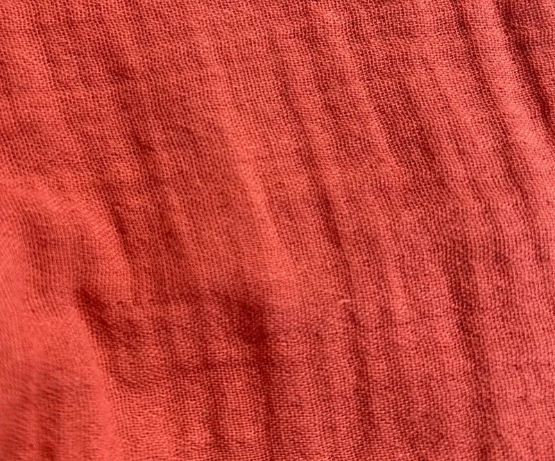 Musselin Latzhose kurz, GOTS