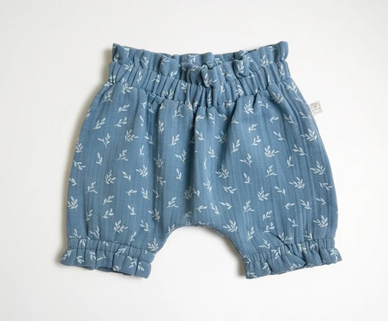Musselin Shorts, GOTS