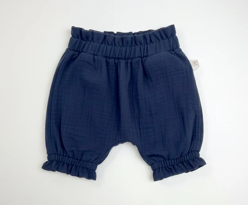 Musselin Shorts, GOTS