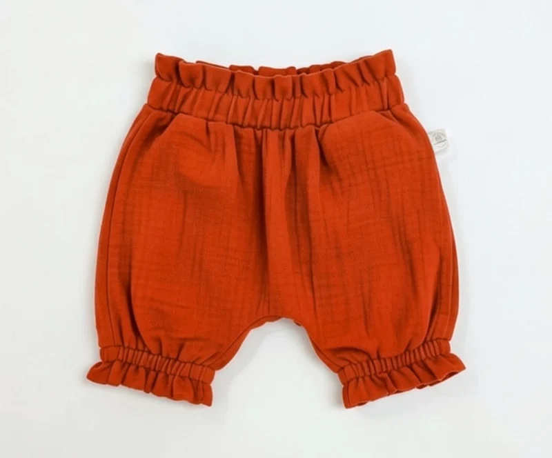 Musselin Shorts, GOTS