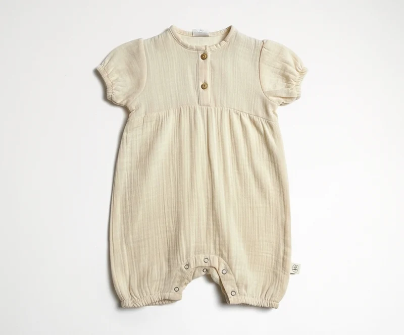 Musselin Sommer-Overall, GOTS