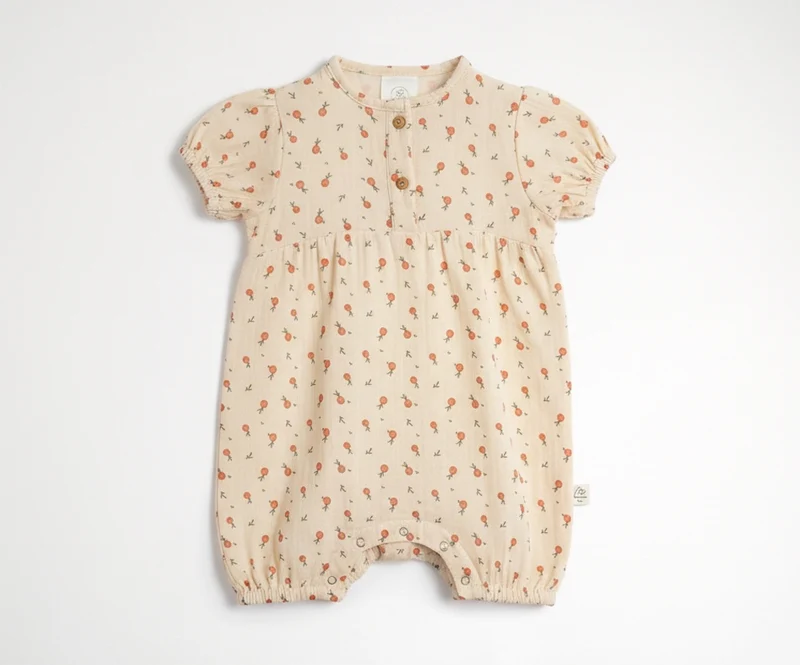 Musselin Sommer-Overall, GOTS