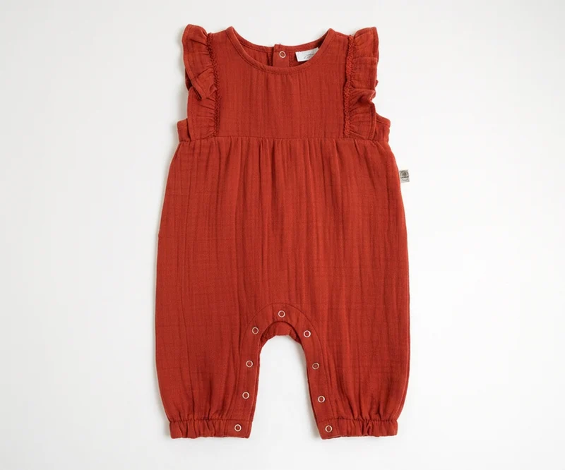 Musselin Jumpsuit, GOTS