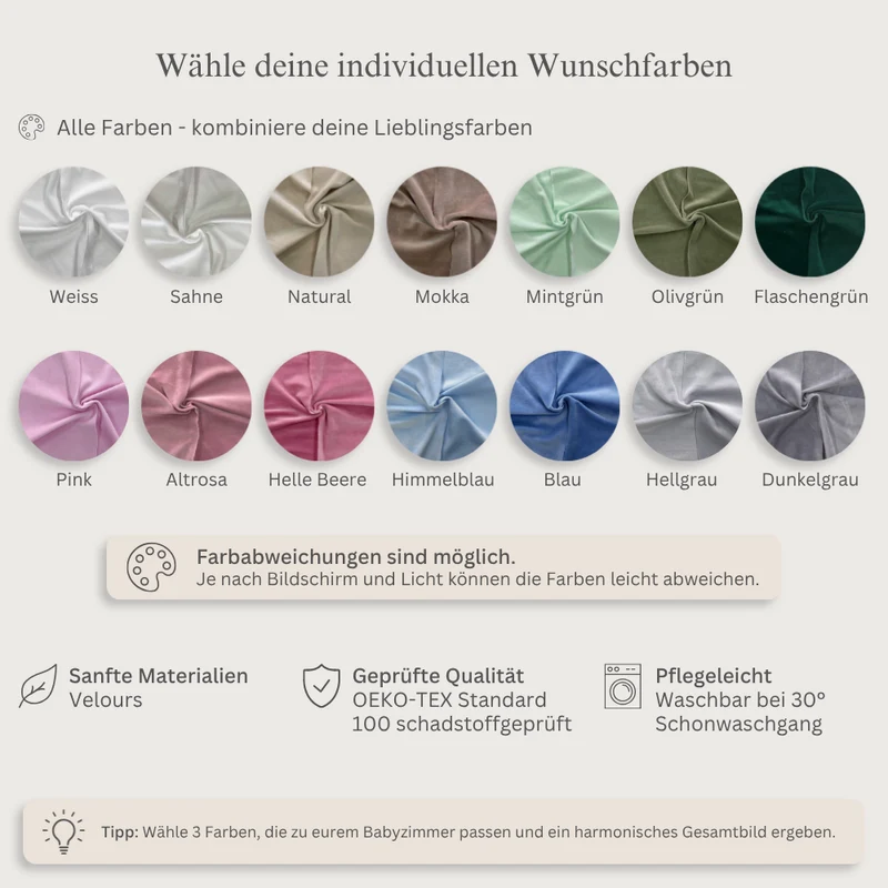 Bettschlange QUATTRO | Velours