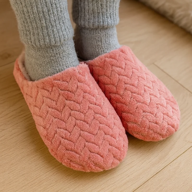 Hausschuhe Winter Warm – PlüschComfort