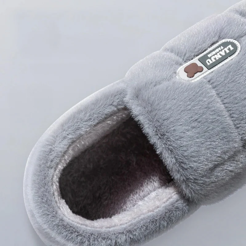 Hausschuhe Winter Warm mit dicker Sohle – KomfortMaxi