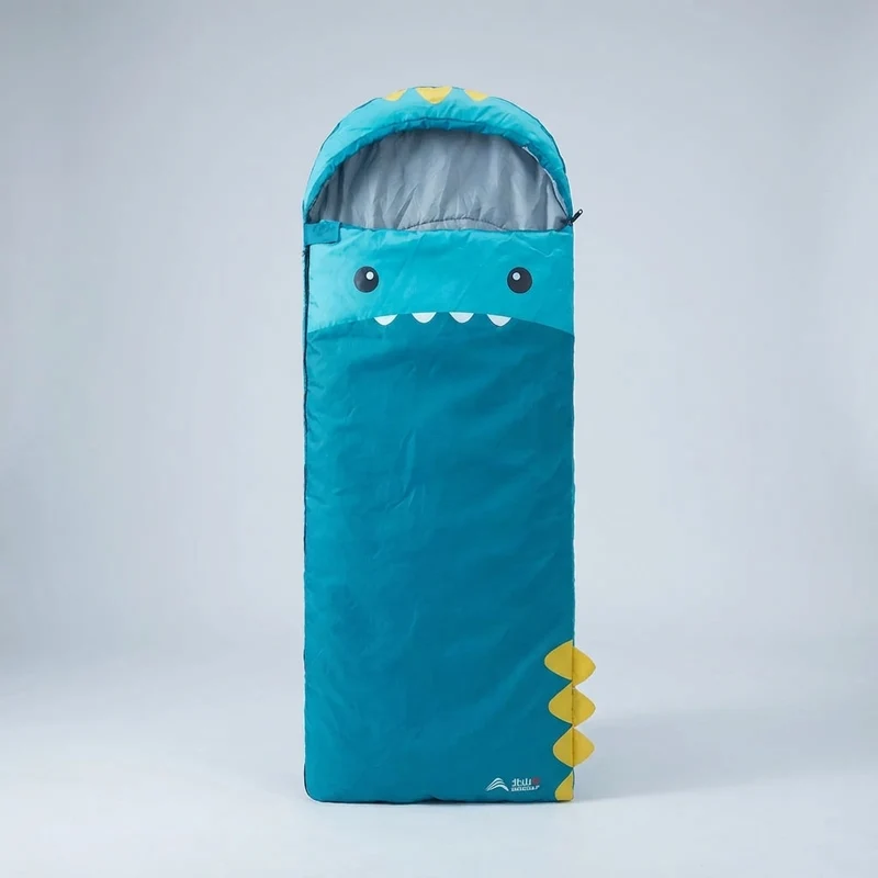 TerraVey | SnugBunny Kinder-Schlafsack im Cartoon-Deckenstil