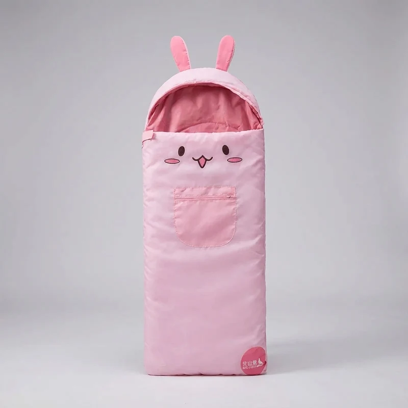 TerraVey | SnugBunny Kinder-Schlafsack im Cartoon-Deckenstil