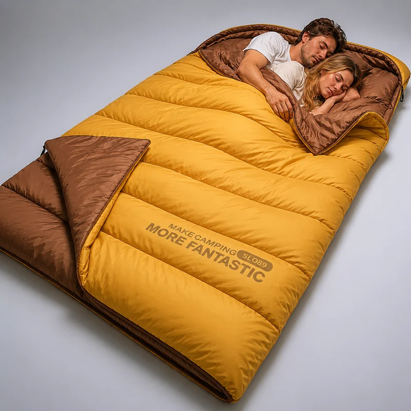 TerraVey | Duosleep Doppel-Schlafsack im Deckenstil