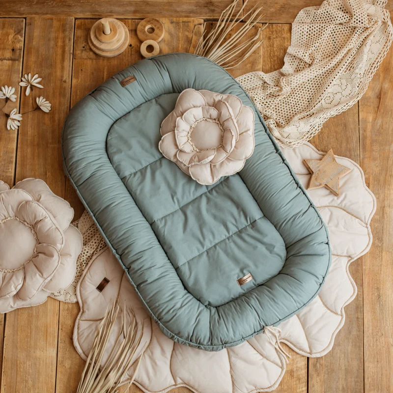 Premium Babynest | Baumwolle