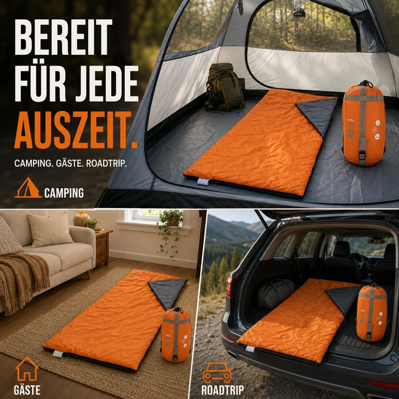 TerraVey | TrailNest Umschlag-Schlafsack