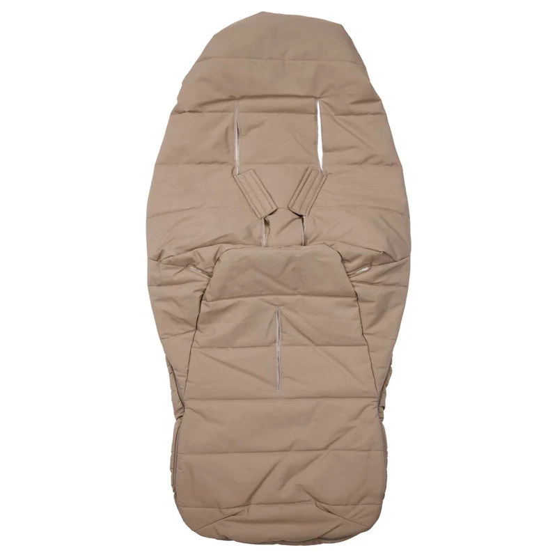 Stroller footmuff teddy Calgary taupe