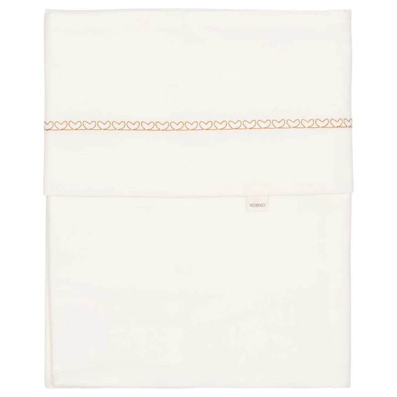 Bassinet sheet Fall In Love honey